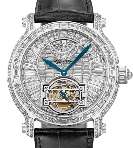 Chopard L.U.C TOURBILLON BAGUETTE DIAMONDS LE WG